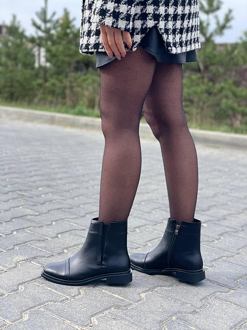 Crisma Черевики жіночі CRISMA 0323 чорні (весна-осінь, шкіра натуральна) (5386) 38 Коломыя - изображение 1