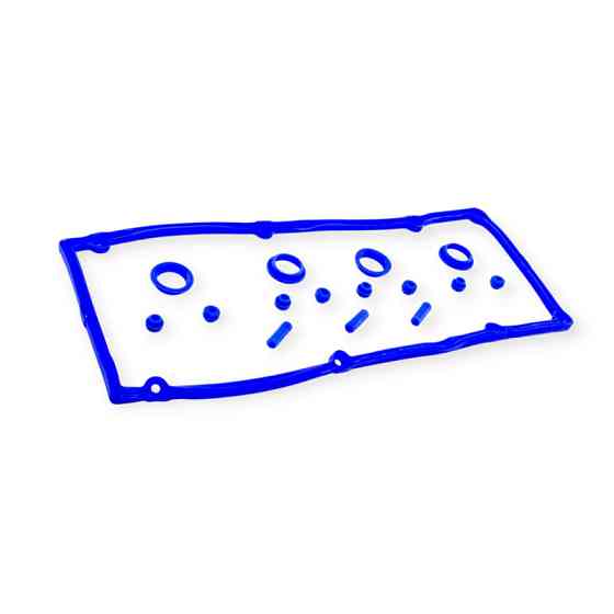 Прокладка крышки ГАЗ 3110, 3302, 3705, 2217, УАЗ 31519, 3163 (406,405) силикон синий клапанной Мукачево
