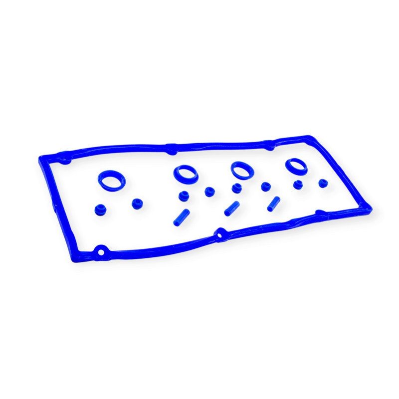 Прокладка кришки ГАЗ 3110, 3302, 3705, 2217, УАЗ 31519, 3163 (406,405) силікон синій клапанний Мукачево - фото 1
