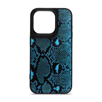 Чохол до мобільного телефона Harder Genuine Snake Apple iPhone 14 Pro Dark Blue (ARM76787) Вінниця