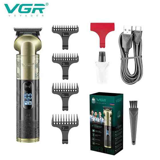 Тример для стрижки волосся потужний VGR V-296, Універсальний тример для стрижки та гоління SG-28 Івано-Франківськ