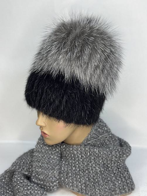 Шапка меховая женская из нутрии Жаклин Эдельвейс Харьков - изображение 3