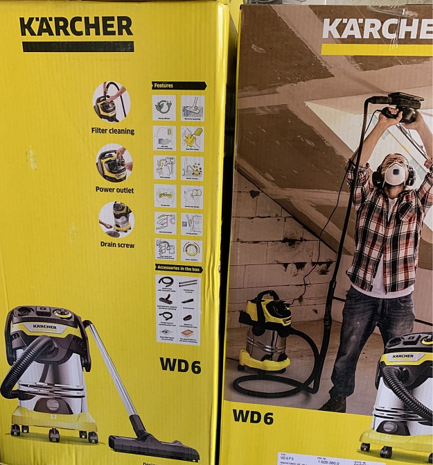 Karcher WD6 p premium с Германии   -2025 г пылесос пилосос. Харків - фото 4