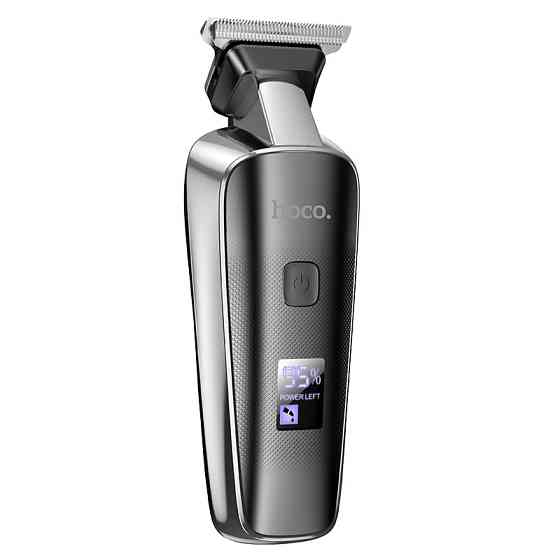 Машинка для стрижки HOCO HP23 Diamond engraving electric hair clipper Black Одеса