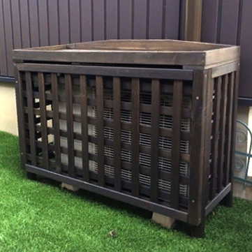 Камуфляжная тумба кондиционера 