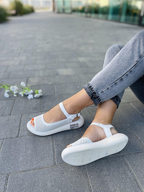 VLADEKS Босоніжки жіночі VLADEKS 2854 білі (літо, шкіра натуральна) (4072) Коломыя - изображение 9