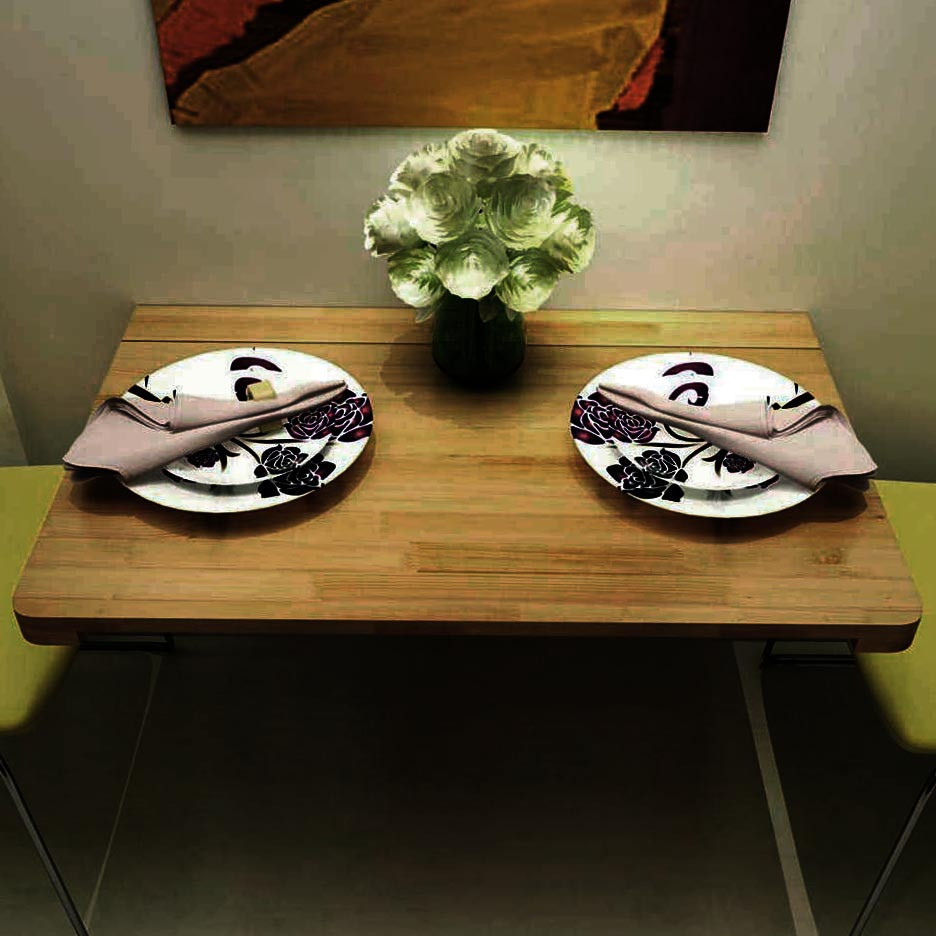 Настінний складаний столик "Танаро 50х70" сієна Миколаїв - фото 1