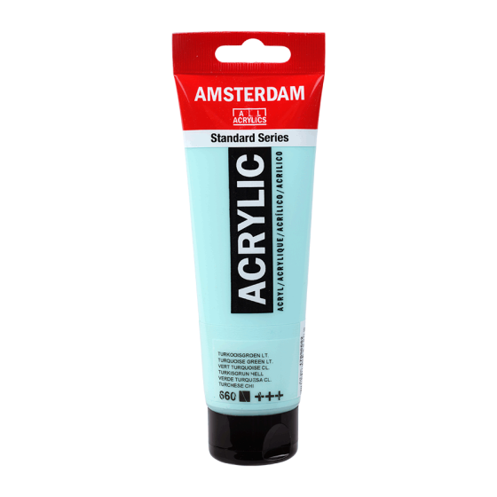 Краска акриловая AMSTERDAM (660) Бирюзовый светлый 120 мл Royal Talens Киев