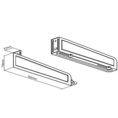 Кронштейн для СВЧ Gembird WM-U35-01-W Винница