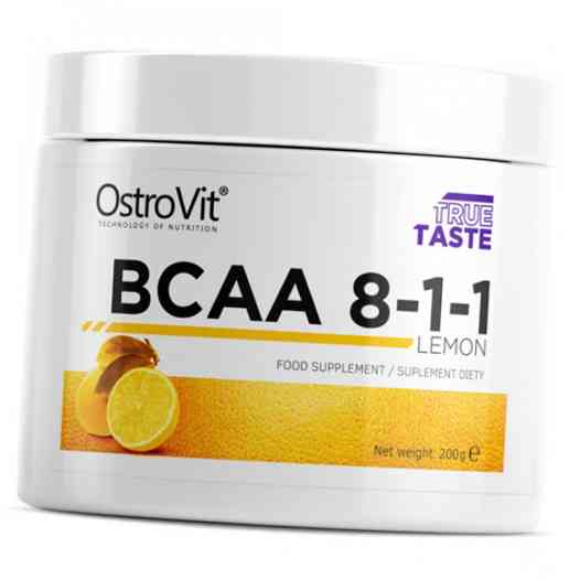 Амінокислоти OstroVit Extra Pure BCAA 8:1:1 200 g (Orange) Луцьк