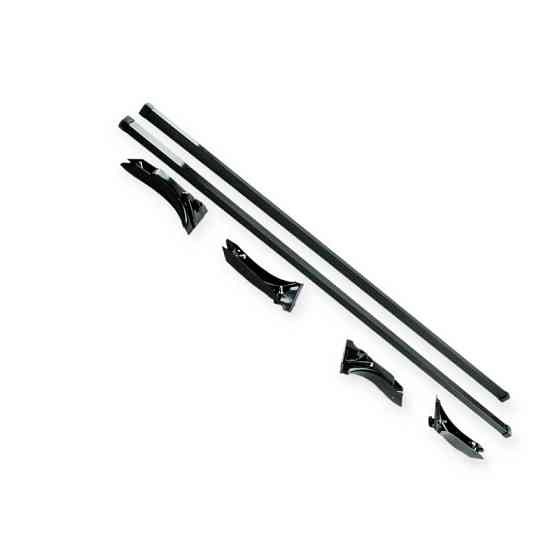 Багажник універсальний на водостоки 2121, ГАЗ 3110, Москвич 2141 (140 см до 75 кг) сталь, прямокутний профіль Мукачево