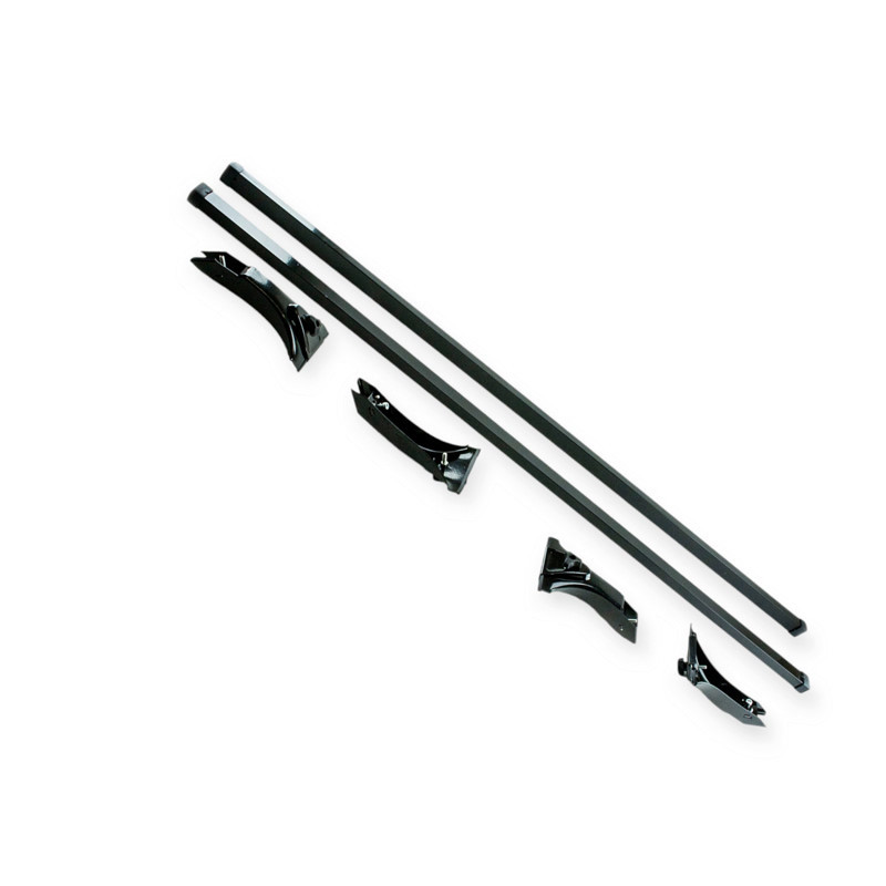 Багажник універсальний на водостоки 2121, ГАЗ 3110, Москвич 2141 (140 см до 75 кг) сталь, прямокутний профіль Мукачево - фото 1