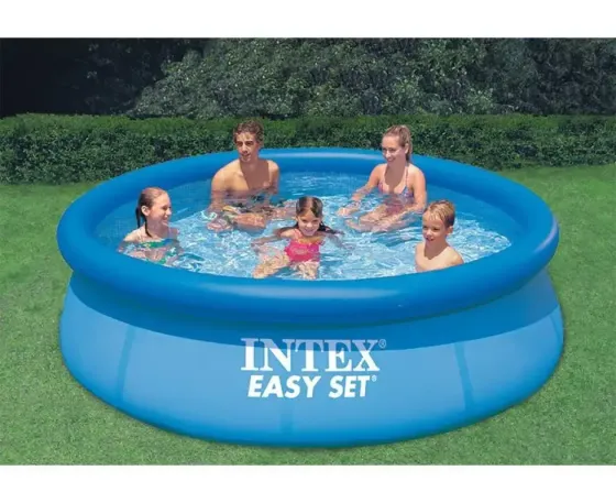 Надувной бескаркасный круглый бассейн Intex 28132 (366-76см, 5621 л, фильтр-насос 230V) Коломия