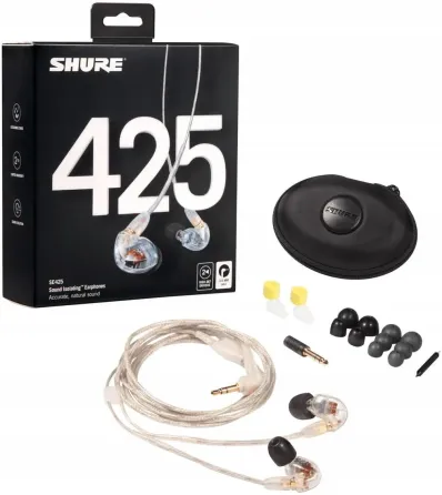 Навушники Shure SE425-CL-EFS Przezroczyste Київ