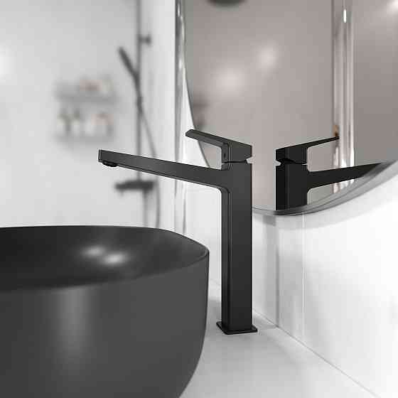 CUBE XL змішувач для умивальника, Black Matt Київ