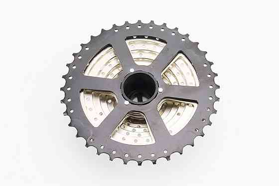 Касета 9зв. 11.13.15.18.21.24.28.32.36Т, сріблясто-чорна KDF-CS936 Київ