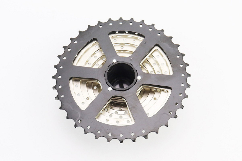 Касета 9зв. 11.13.15.18.21.24.28.32.36Т, сріблясто-чорна KDF-CS936 Київ - фото 2