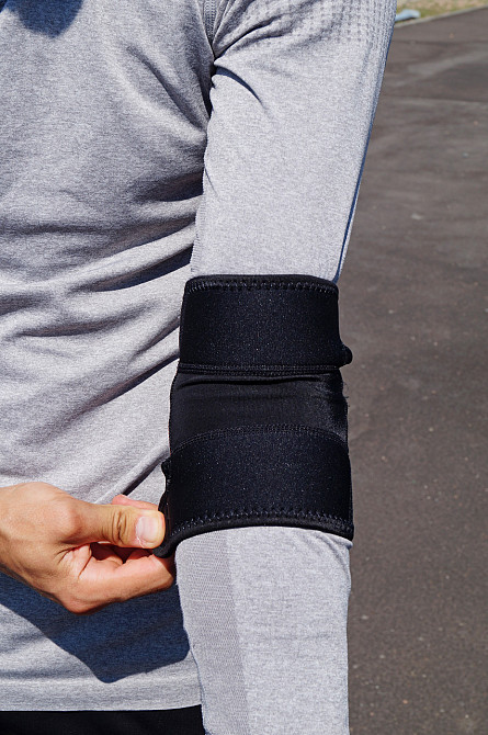 Налокітник Power System PS-6011 Neo Eibow Support Black/Red (1шт.) M Киев - изображение 7