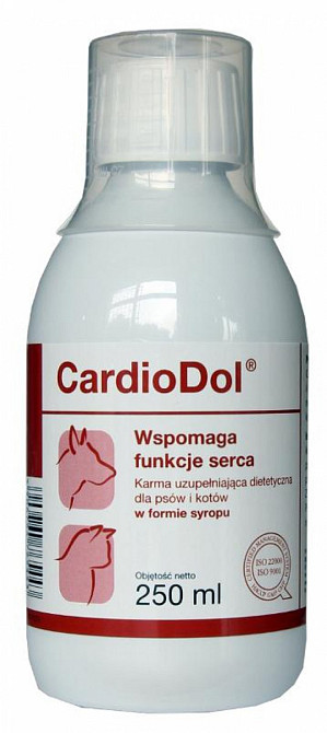 Вітамінно-мінеральна домішка для собак і кішок CardioDol (Кардіоділ), 250 мл Dolfos Вінниця - фото 1
