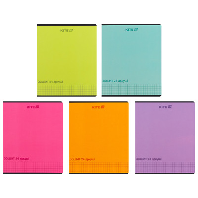 Зошит Kite One color, 24 аркуші, клітинка (K25-238-2) Вінниця - фото 1