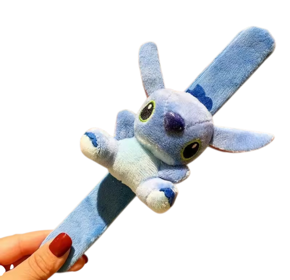 Мягкий браслет на руку Стич синий Киев - изображение 4