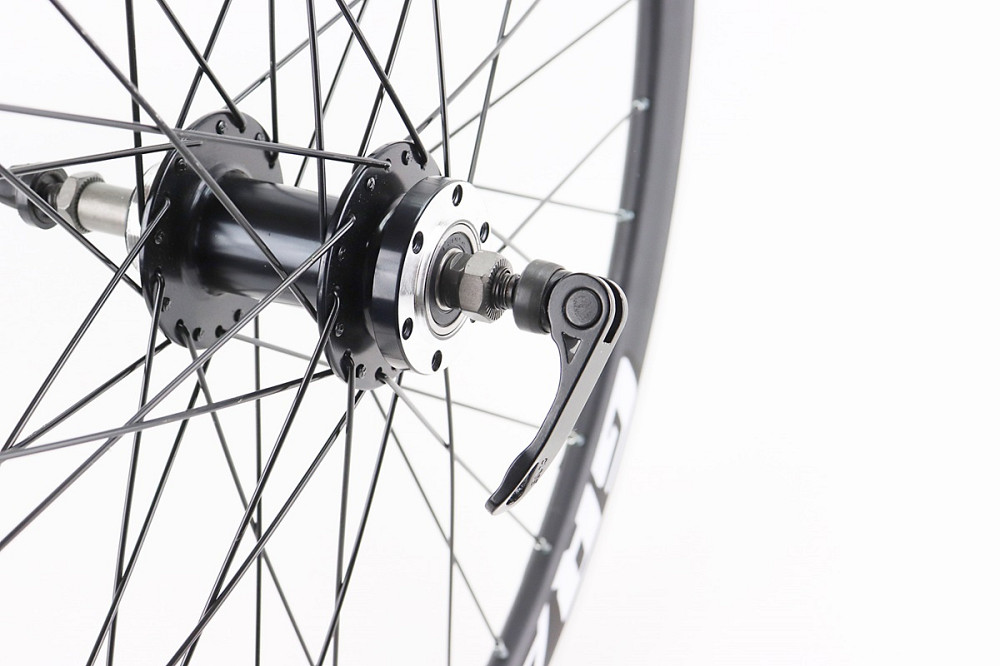 Колесо 26" заднє V/Disk-brake, обід та втулка 14Gx36H алюмінієві, пром-підшипники 6200 2RS, під вільнобіг, кріпл. ексцентрик, "GRAVITY" Бершадь - фото 4