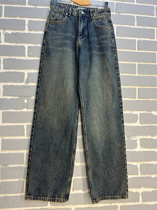 Джинсы женские Its Basic 4118 straight fit прямые от бедра, синий, 40, 40, 76 см, 108 см Одесса - изображение 4