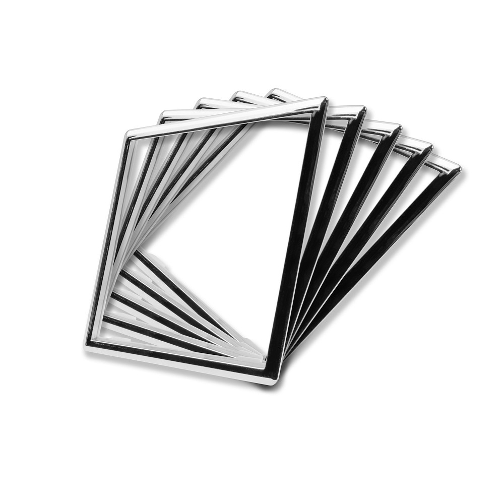 LIVOLO Декоративний ободок для розетки LIVOLO хромований 5 шт (VL-PJ07) Коломыя - изображение 1