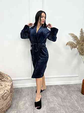 Женский халат Raichel 42-44, Темно-синий Киев