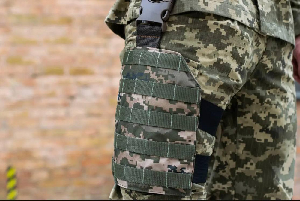 Розвантаження зі стропами моллі на стегна платформа Kreminna піксель, хижак Днепр - изображение 2