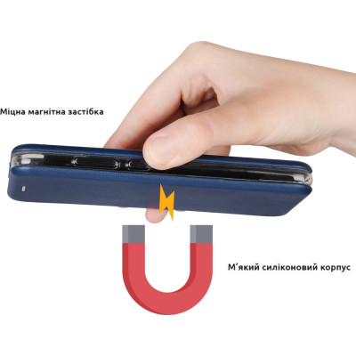 Чехол для мобильного телефона BeCover Exclusive Samsung Galaxy A24 4G SM-A245 Deep Blue (709786) Винница - изображение 6