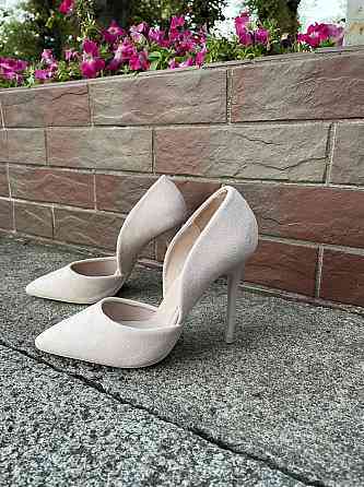 Seastar Туфлі жіночі SEASTAR бежеві (весна-осінь, еко-замша) (4534) 37 Коломия