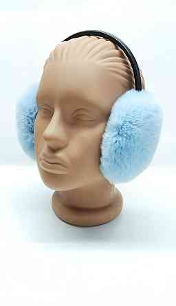 Наушники меховые теплые женские из меха Rex Голубой Харьков