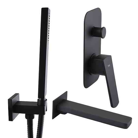 Змішувач для ванни вбудований TOPAZ LEXI TLG 21202-H21-BL Тернопіль