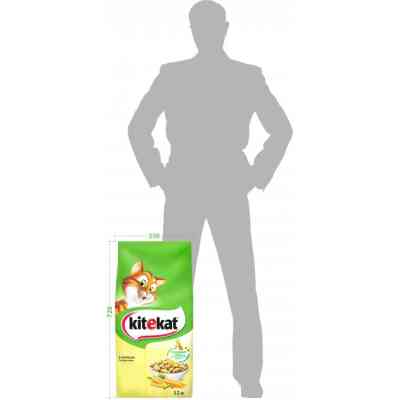 Сухий корм для кішок Kitekat Курка з овочами 12 кг (5900951013072) Вінниця