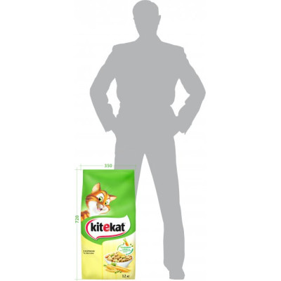 Сухий корм для кішок Kitekat Курка з овочами 12 кг (5900951013072) Вінниця - фото 6