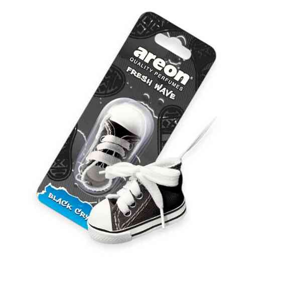 Ароматизатор на зеркало сухой areon wave fresh кеды 