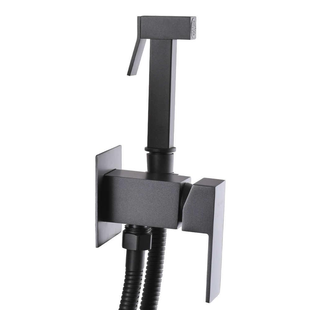 Змішувач гігієнічний Globus Lux Milano GLM-0-106MIX-Graphite (000023324) Київ - фото 3