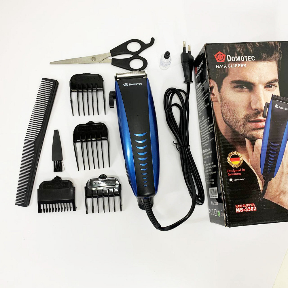 Универсальный тример для стрижки и бритья, Триммер с насадками разной длины, Електромашинка для стрижки HQ-45 Львов - изображение 3