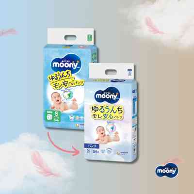 Підгузки Moony S 4-8 кг 54 шт (4903111137275) Вінниця