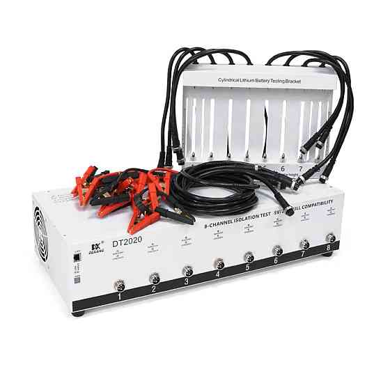 Тестер DT2020-8, зарядно-розрядний для літій-іонного акумулятора, 5V 20A Київ