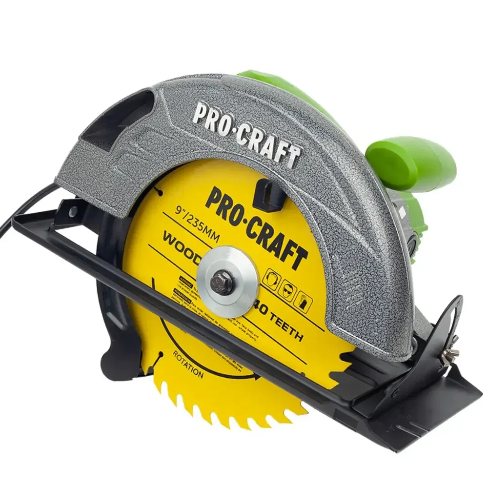 Пила циркулярна дискова Procraft KR-2830 діаметир диска 235 мм циркулярна пила для дерева професійна 4500 обертів у хвилин Львів - фото 9