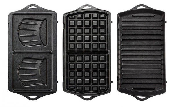 Бутербродниця Tefal SW614831 чорний із сріблястим Харків - фото 16