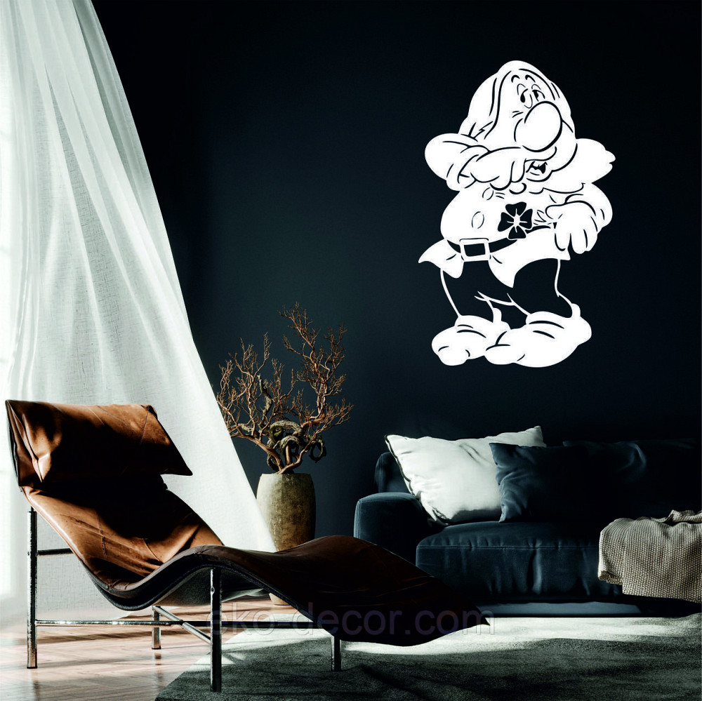 Декоративное настенное Панно «Гномик», Декор на стену 110*70 см Киев - изображение 1