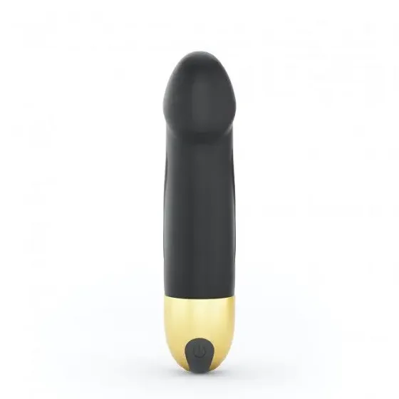 Вібратор Dorcel Real Vibration S Gold 2.0, діаметр 3,7см, перезаряджається, для точки G Львів
