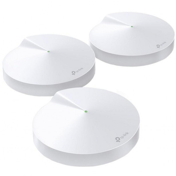 Система WiFi TP-LINK Deco M5 3 pcs, AC1300, 1xGE LAN, 1xGE WAN, MESH, MU-MIMO, Beamforming (DECO-M5-3-PACK) Київ - фото 1