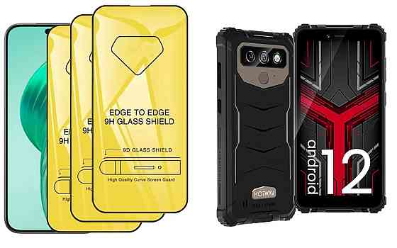 Захисне скло DefenzoGlass для Hotwav T5 Max, Hotwav T5 Pro – подвійна міцність Київ