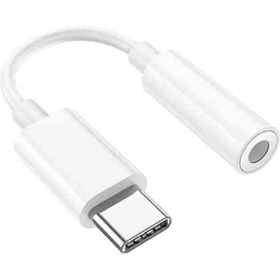 Перехідник USB-C M to 3.5mm F LS35 white HOCO (6931474790767) Вінниця