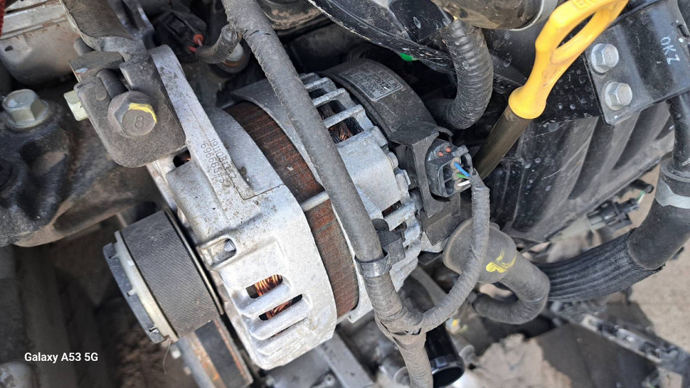 Оригінальний генератор на Hyundai Accent 2011-2019 з бензиновим двигуном 1.6 GDI. Київ - фото 1