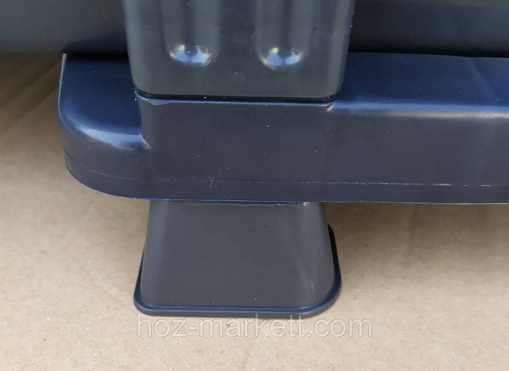 Комод пластиковий тумба на 2 ящики сірий Харків - фото 2